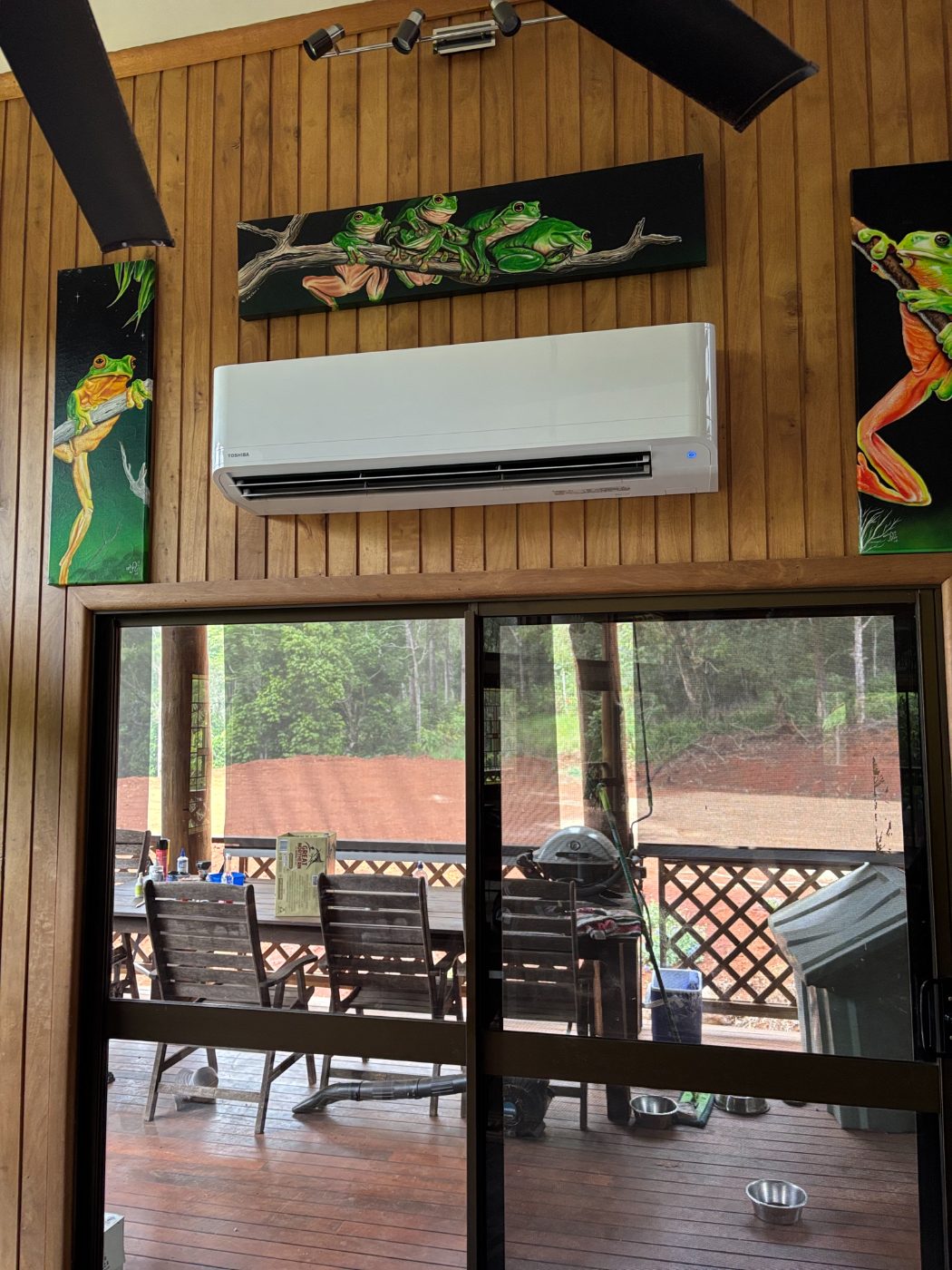 Toshiba split system installed in a Far North Queensland home
